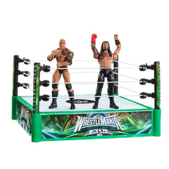 Mattel WWE Bloodline Roman Reigns figure captures signature moves