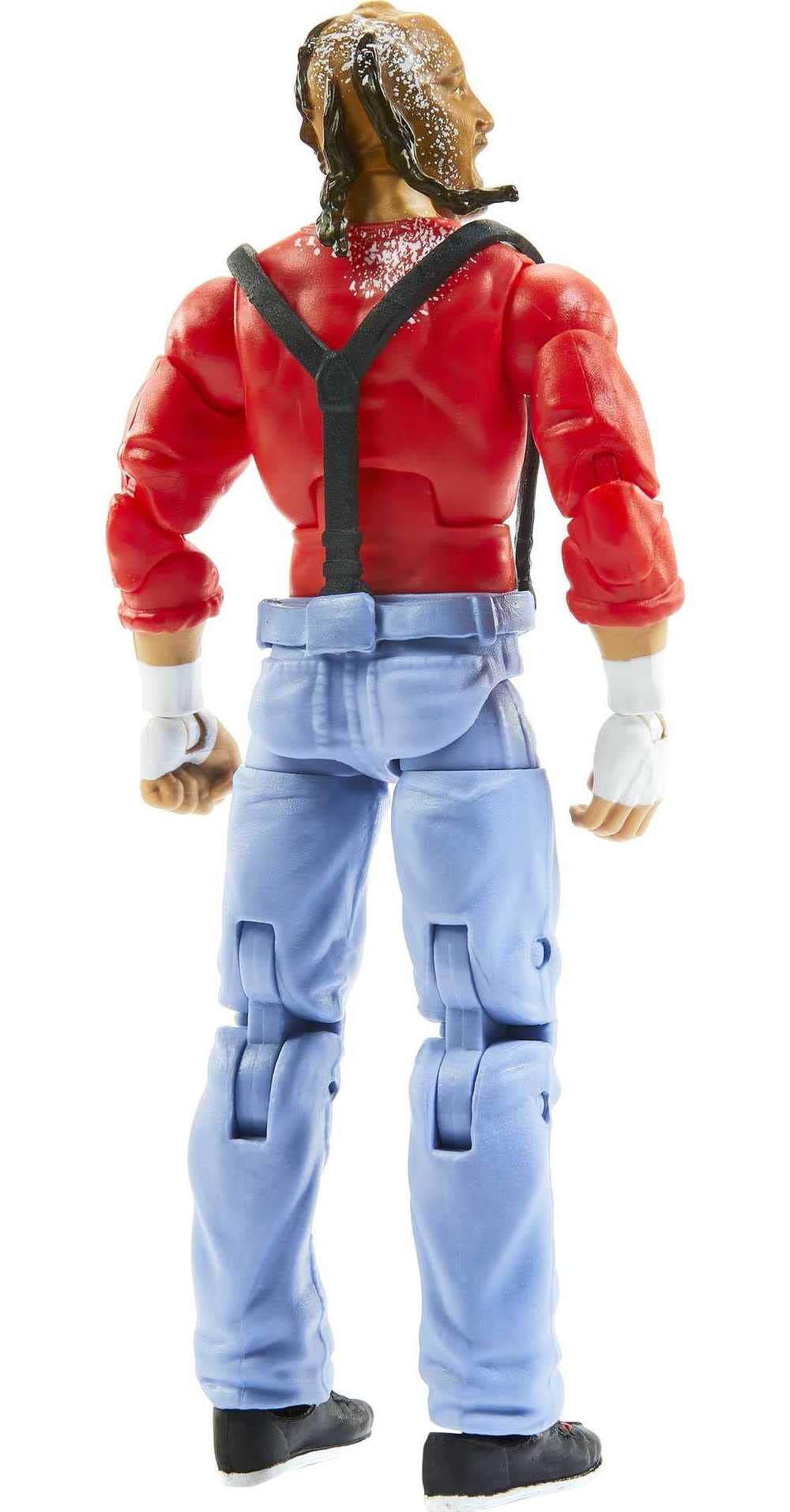 Mattel WWE Chainsaw Charlie Elite display-ready pose options