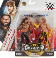 Roman Reigns figure with authentic ring gear for dynamic play