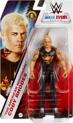 Cody Rhodes figure with 10 articulation points for dynamic posing