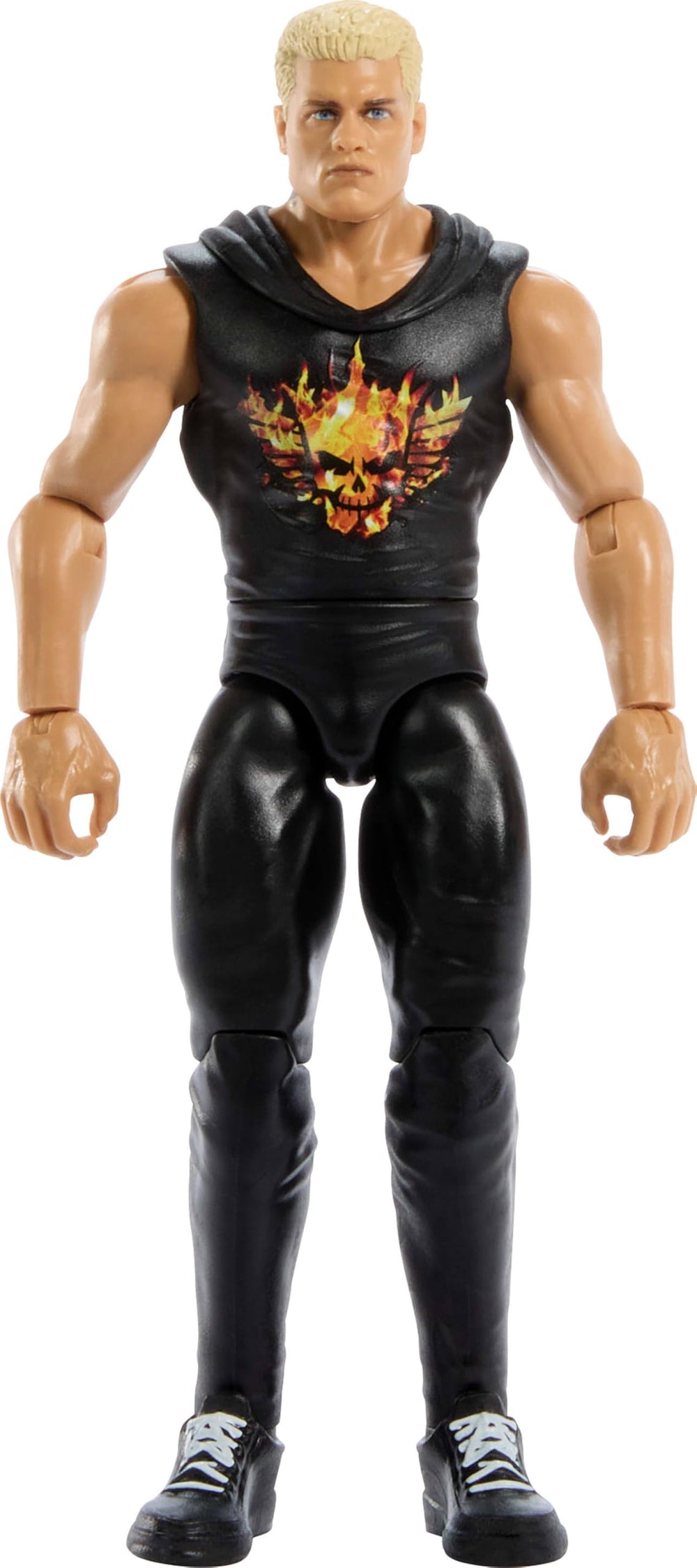 Mattel WWE Cody Rhodes figure front view for display and play