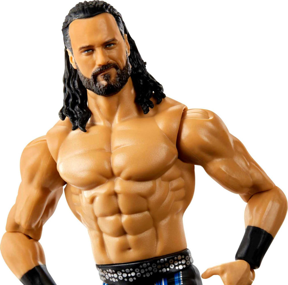 Drew McIntyre figure showcases authentic ring gear detail from Mattel.