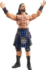 Mattel WWE Drew McIntyre figure with interchangeable hands and gear