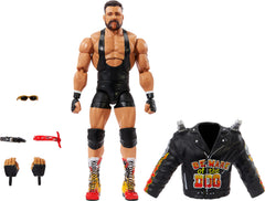 Mattel WWE Elite Rick Steiner figure front view highlighting TrueFX detailing for display.