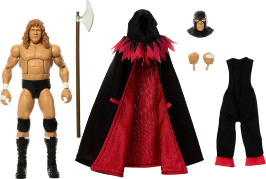 Mattel WWE Elite 108 Terry Gordon front view for display-ready posing.