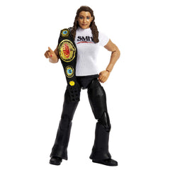 Close-up on Stephanie McMahon TrueFX detailing for lifelike display and play.
