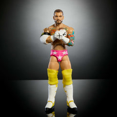 Mattel WWE Elite CM Punk accessories enhance authentic ring-ready setups.