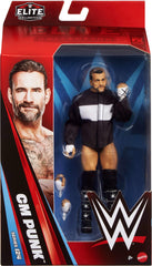 Mattel WWE Elite CM Punk articulation points enabling dynamic posing