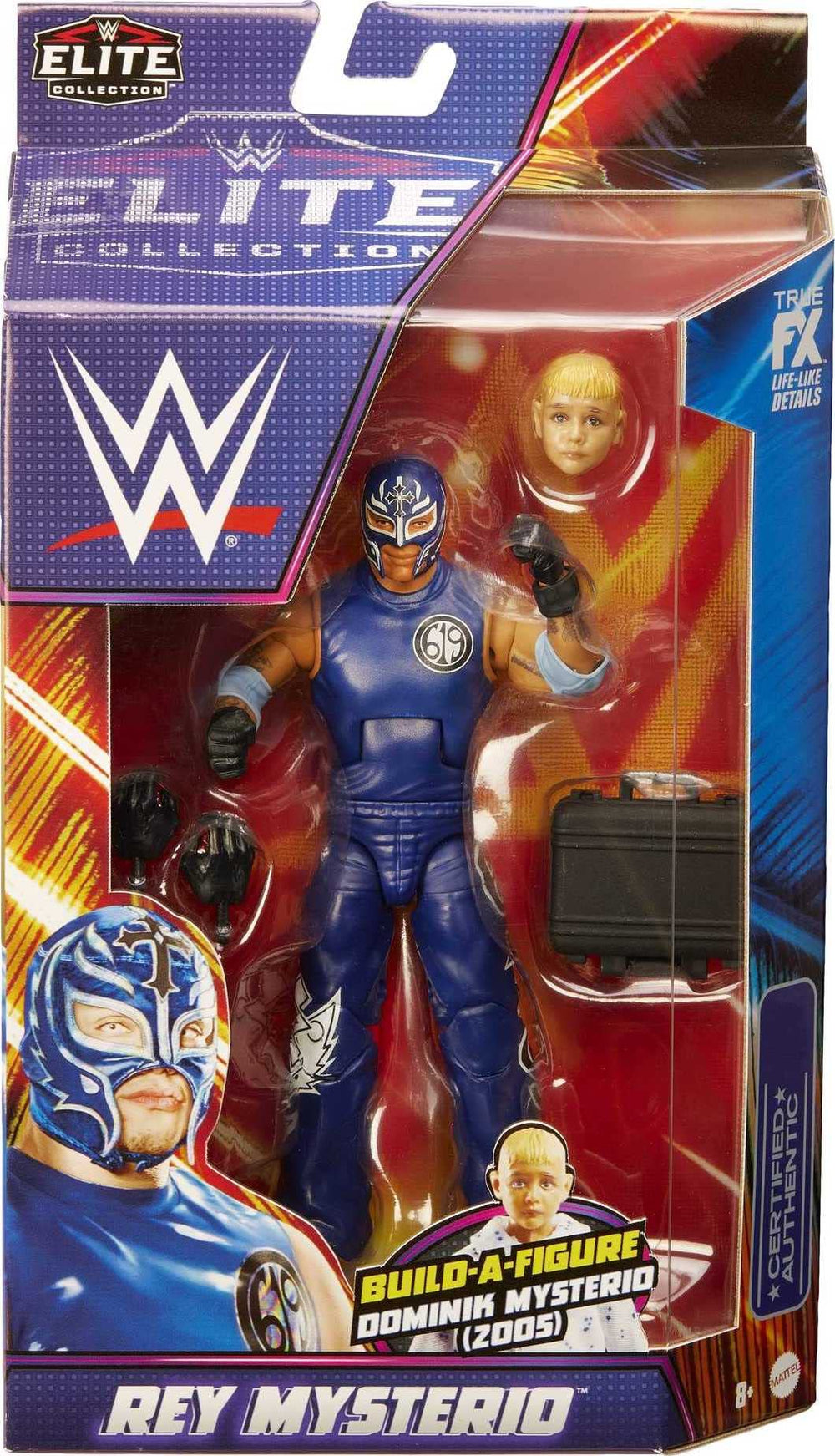 Mattel WWE Elite packaging for SummerSlam collection display
