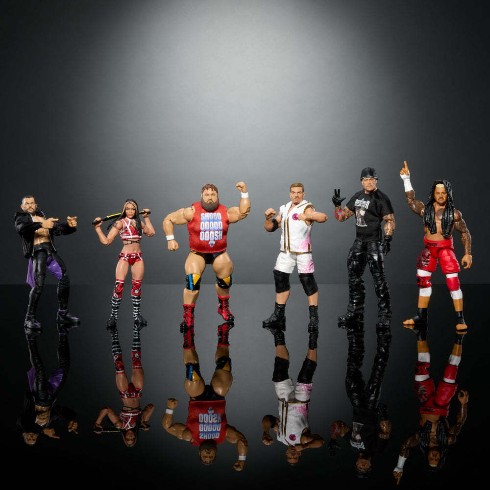 Ideal display piece for WWE fans collecting RAW, SmackDown, and NXT figures.