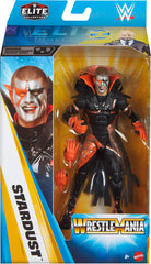 Mattel WWE Elite Stardust accessories with interchangeable hands for varied moves.