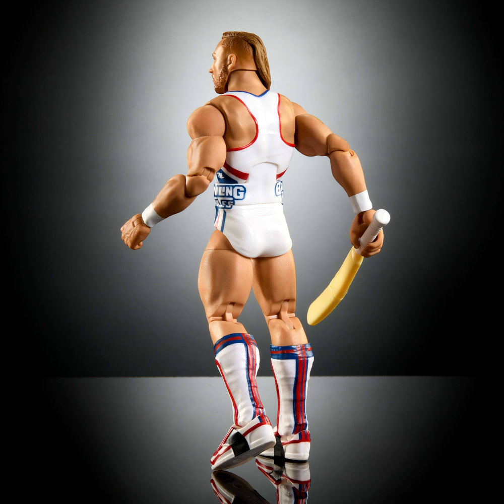 Mattel WWE Elite Series 110 Butch packaging view ideal for shelf setup and collection planning.