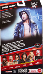 Mattel WWE Elite Chris Sabin figure in a collector-display pose from Series 124.