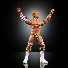 Mattel WWE Elite Lex Luger figure with accessories for signature moves.