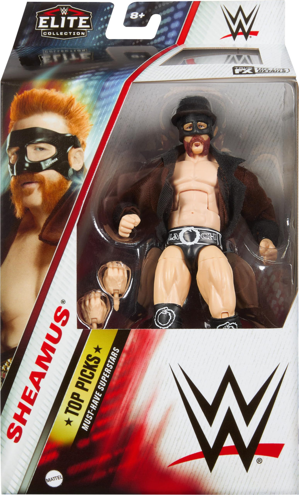 Mattel WWE Elite Top Picks swappable hands for varied action poses