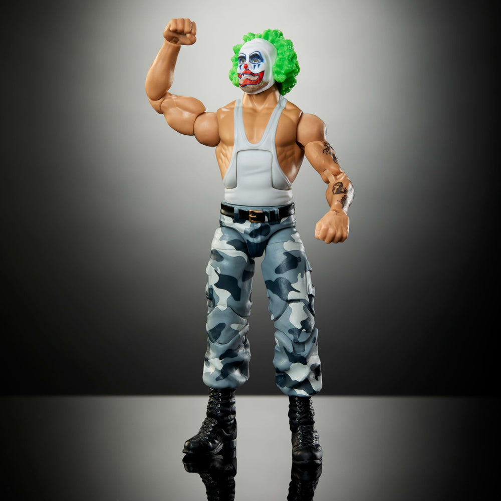 Mattel WWE Elite TrueFX facial features enhance lifelike looks.