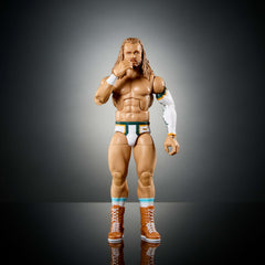 Accessories pack for Mattel WWE Elite Tyler Bate figure for authentic setups.