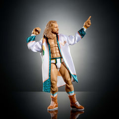 Close-up of TrueFX detailing on Mattel Tyler Bate figure for realism.