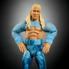 Mattel WWE Elton Prince swappable hands for varied play and display.
