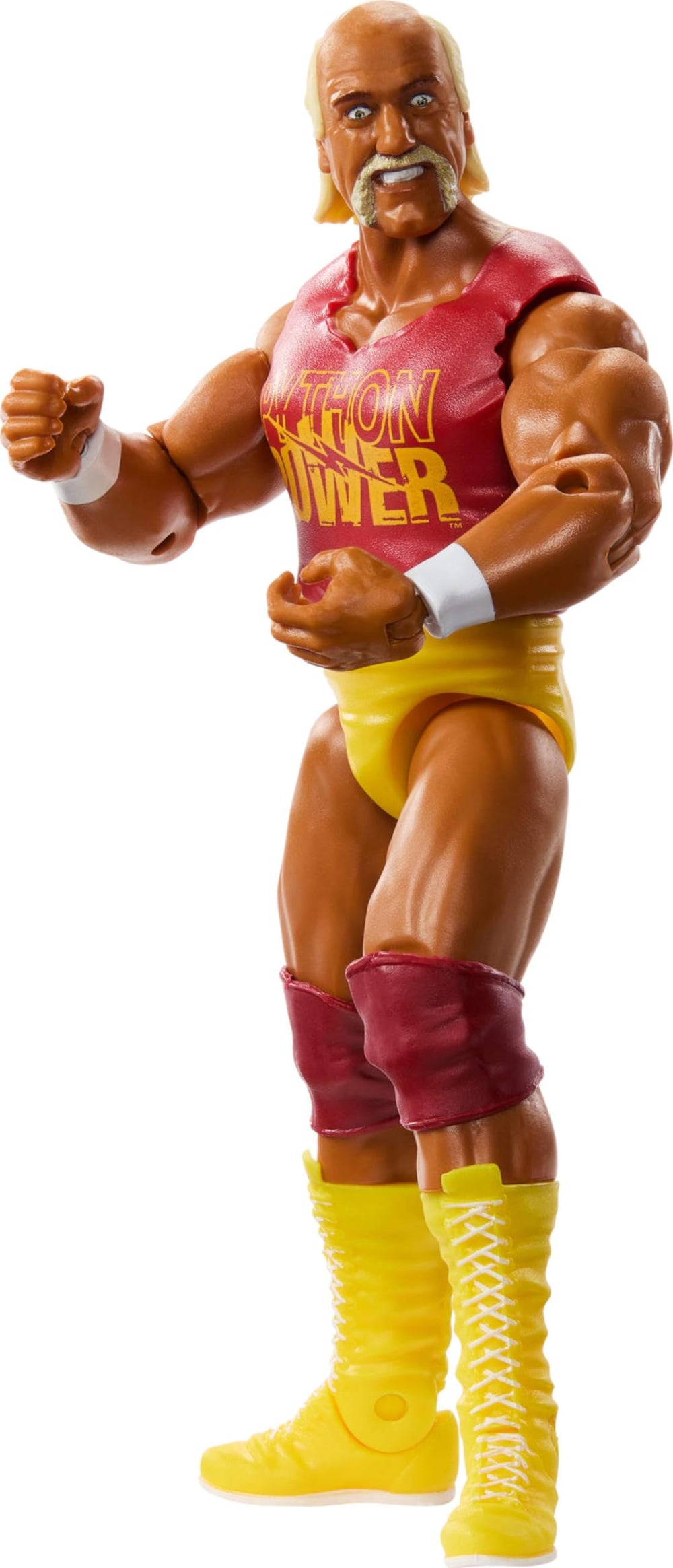 Mattel WWE Hulk Hogan ring gear detail for authentic reenactments