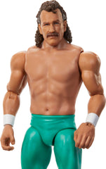 Jake Roberts action figure highlighting 10 articulation points for dynamic posing and play.