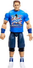Mattel WWE John Cena TrueFX face sculpt delivers lifelike facial details.