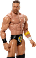 Mattel WWE LA Knight TrueFX facial detail for lifelike display