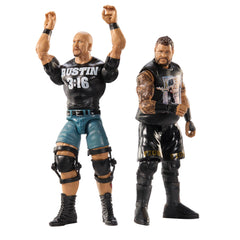 Mattel WWE Main Event accessories with championship title for engaging play scenarios.