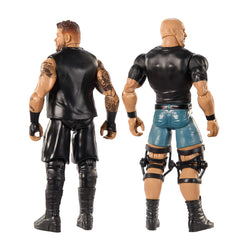 Mattel WWE Main Event articulated joints enable flexible posing and action scenes.