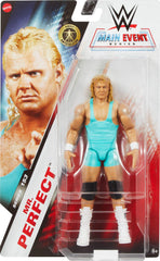 Mattel WWE Mr. Perfect TrueFX face detail for lifelike expression