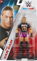 Mattel WWE Rob Van Dam with 10-point articulation for dynamic posing.
