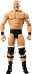 Mattel WWE Stone Cold Steve Austin TrueFX face detail for lifelike expression.