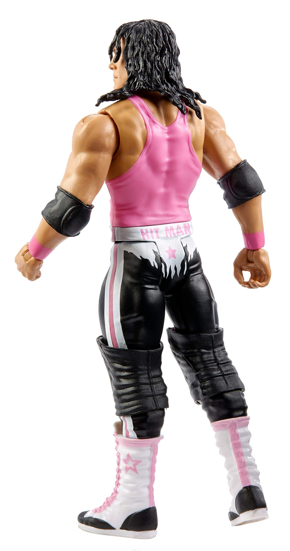 Mattel WWE SummerSlam Bret Hart figure features True FX detailing for lifelike expression.