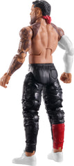 Mattel WWE Jey Uso figure with authentic accessories for dynamic scenes.