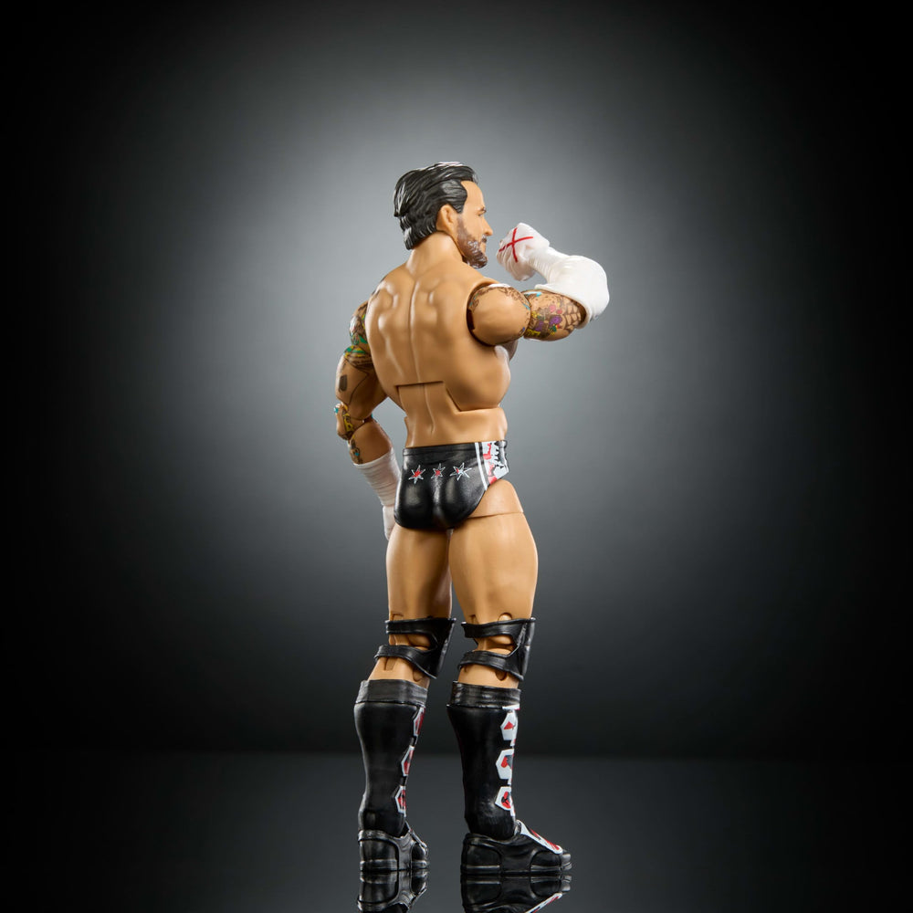TrueFX detailing on CM Punk's face enhances display quality.
