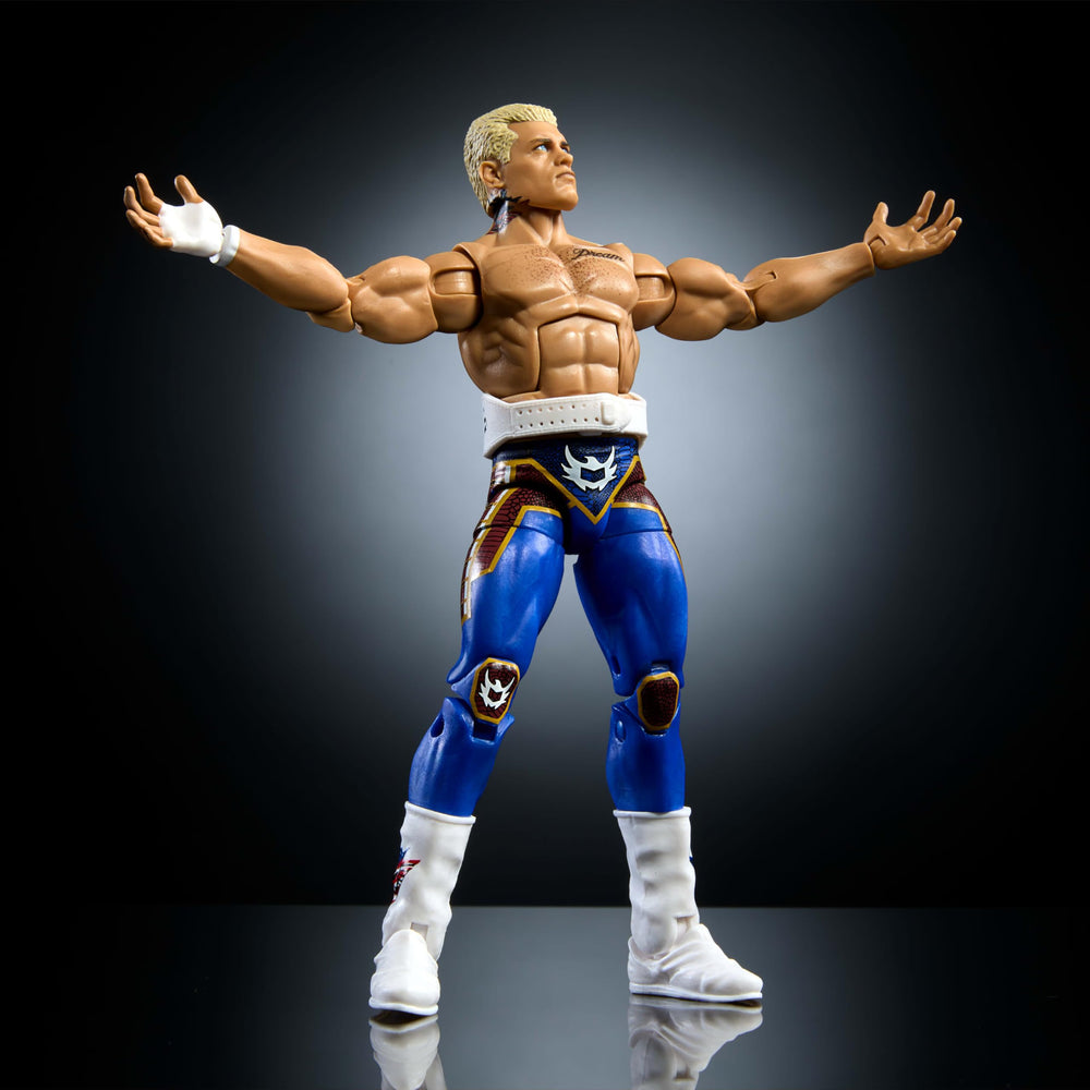 Mattel WWE Top Picks Cody Rhodes with 25-point articulation for fluid poses