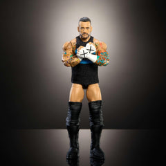 Mattel WWE Top Picks TrueFX detailing captures lifelike features for premium display.