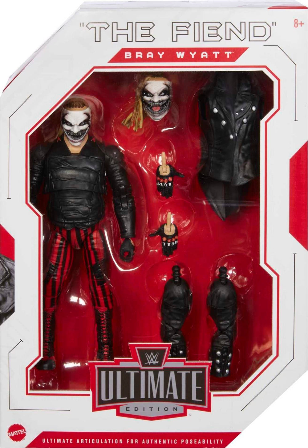 Mattel WWE Ultimate Edition Bray Wyatt display-ready figure for shelf-worthy collection