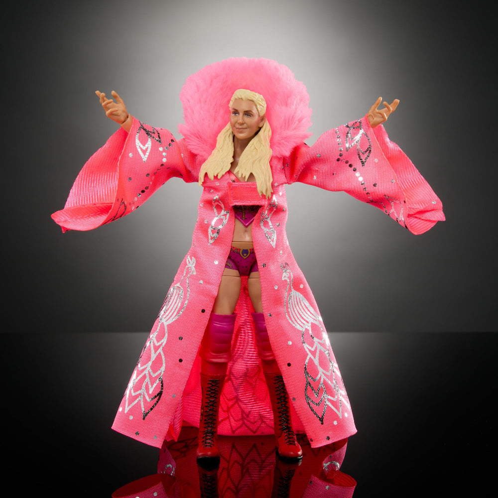 TrueFX facial design on Charlotte Flair adds life-like expression for photography and collection.