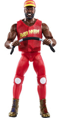 Mattel WWE Ultimate Edition Mr. T figure truefx detail enhances lifelike facial expression.