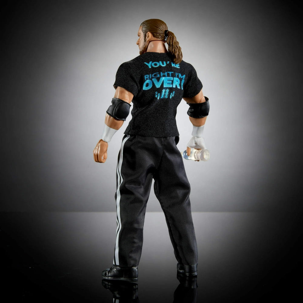 Mattel WWE Ultimate Edition packaging and accessories highlighting included items