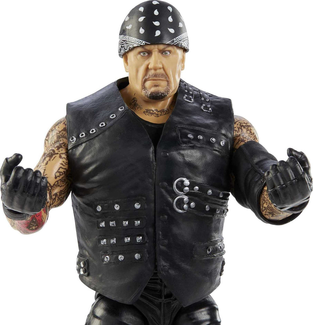 Mattel WWE Undertaker Top Picks with accessories enhances display and play possibilities