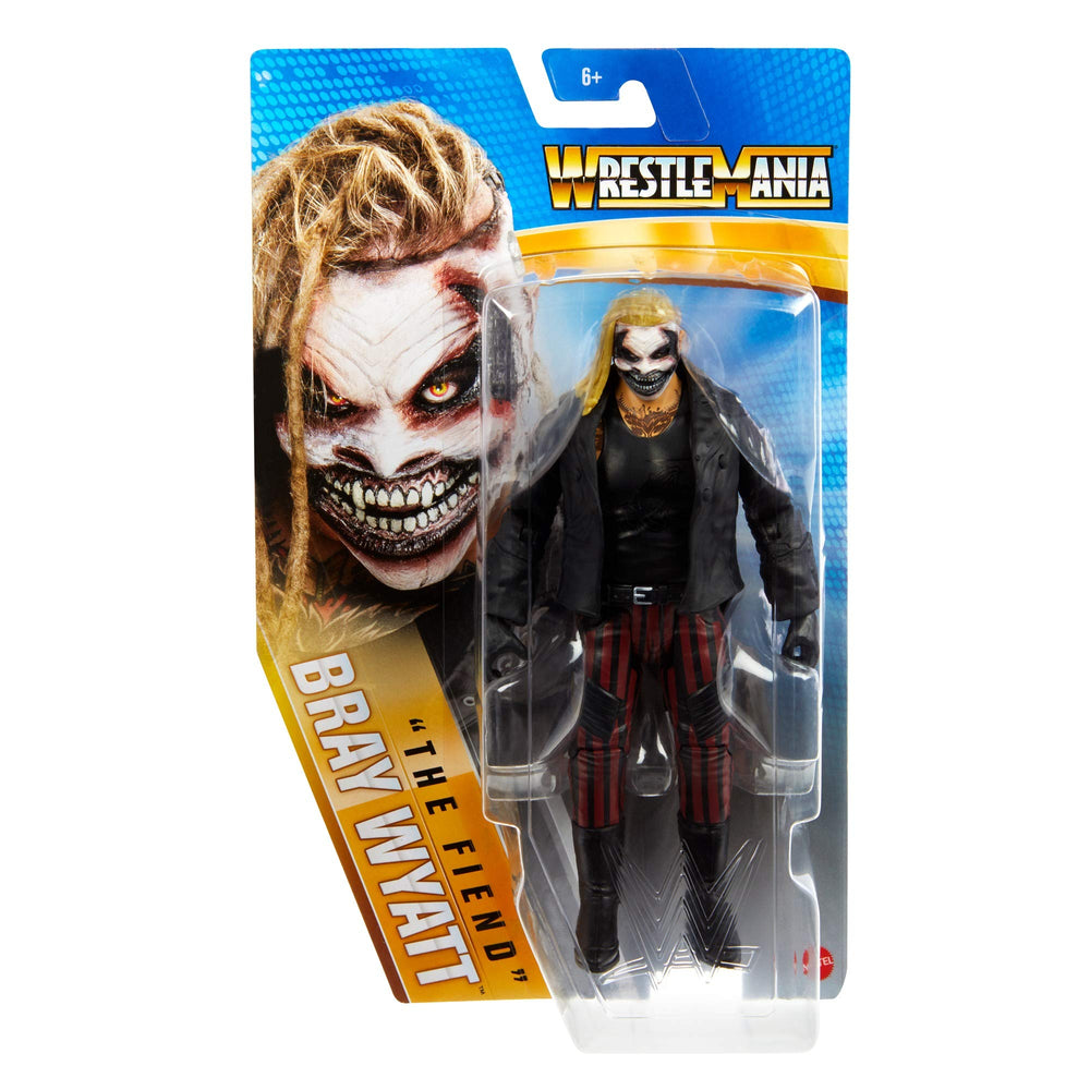 WWE The Fiend Bray Wyatt figure ready for action-packed WrestleMania moments.