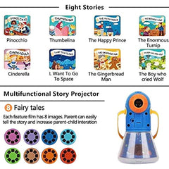 Matteobenni Kids Education-friendly projector supports reading and language skills.
