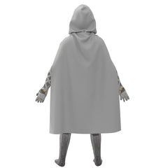 Maturead Kids Knight Costume back zipper ensures easy dressing.