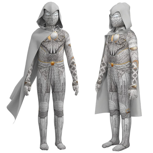 Maturead Kids Knight Costume jumpsuit ready for heroic Halloween adventures.