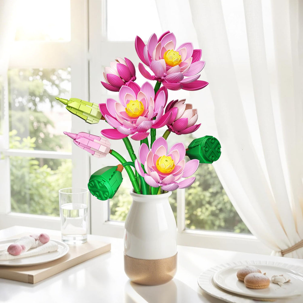Mavo brix lego compatibility ensures seamless integration with botanical builds.