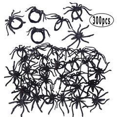 Max Fun plastic spider rings are non-toxic and kid friendly for Halloween decor.