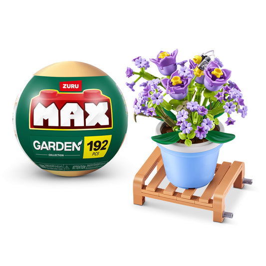 Max Build More Hydrangea brick model for a stylish garden display.
