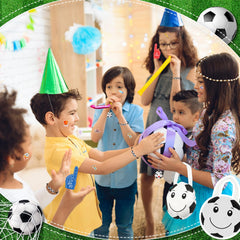 Maxdot soccer stickers decorate favor bags and party decor